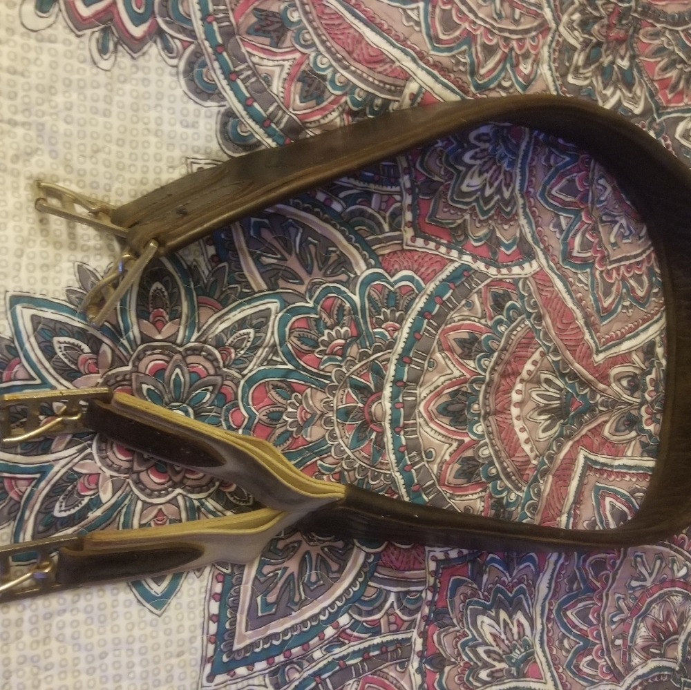 50" Leather Girth